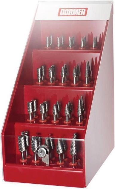 Dormer Frässtiftesatz Nr.1 40 teilig HM Verzahnung B/C/F/G/L Runddose