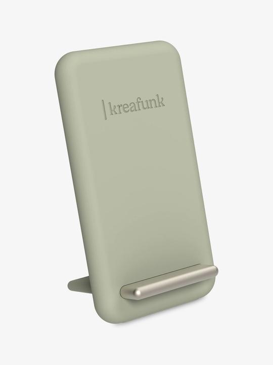 Produktbild Kreafunk reCHARGE charger - Dusty olive (KFKE108) (15 W)