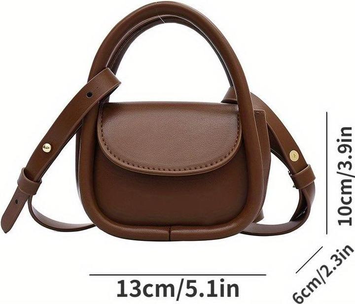 Image du produit Only-Bags.Store Mini sac rétro crossbody, sac de selle à l'épaule, sac à main mignon occasionnel & porte-monnaie