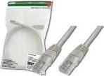 Actual product image Digitus CAT5e U-UTP patch cord, 3m, grey (U/UTP, CAT5e, 3 m)