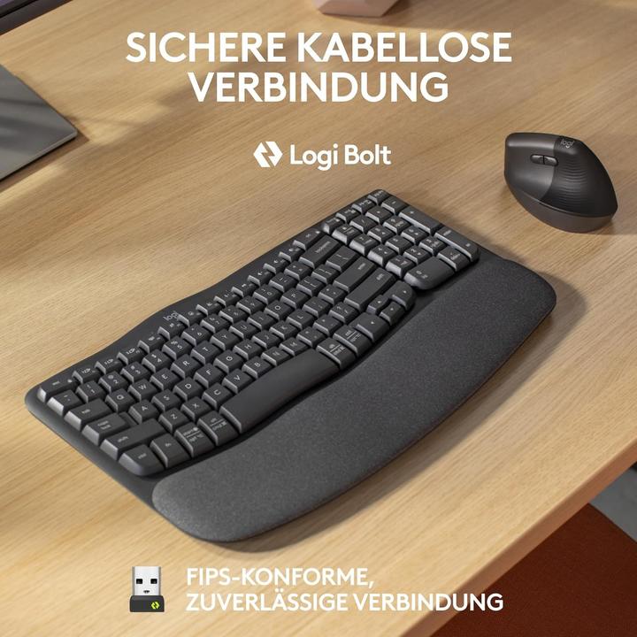 Actual product image Logitech Wave Keys for Business (Germany, Wireless)