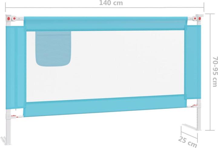 Image du produit vidaXL Bettgitter (140 cm)