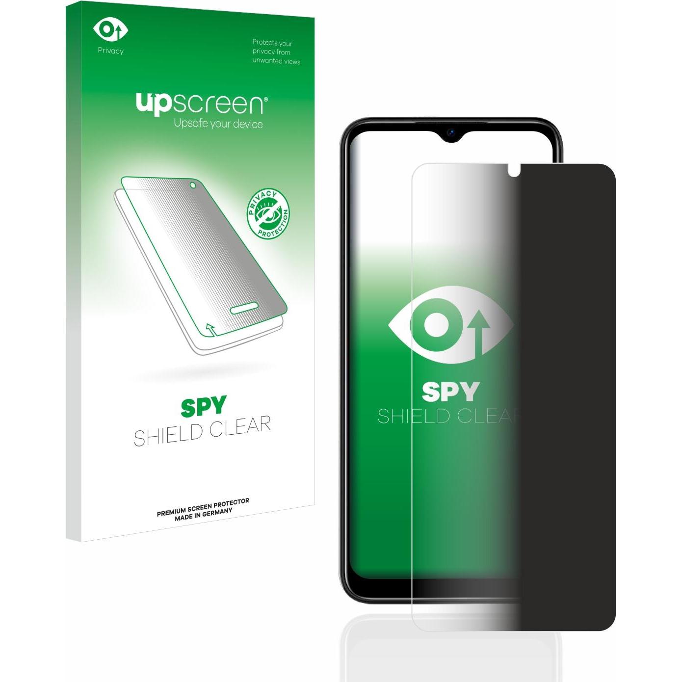 upscreen Spy Shield Blickschutzfolie (1 Stück, Doogee N50), Smartphone Schutzfolie, Blau