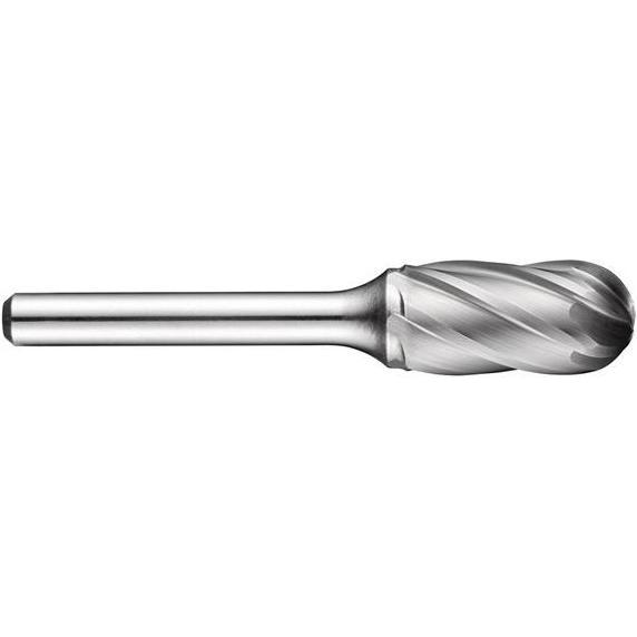 Dormer, Fräser, Frässtift Ø 12.7 Kopflänge 25 mm Schaft-Ø 6 mm HM Blank