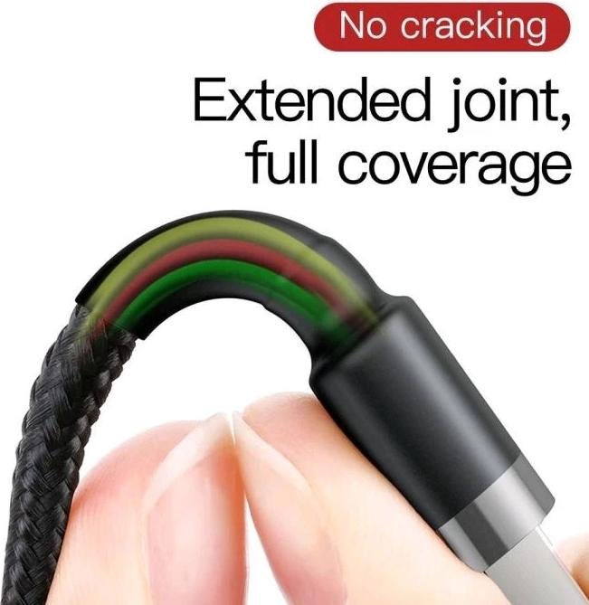 Actual product image Baseus USB Type A - Lightning (3 m, USB 2.0)
