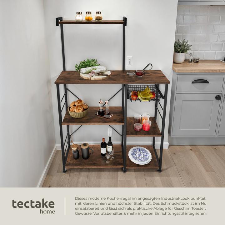 Immagine prodotto tectake Crawley (90 x 40 x 131.50 cm)