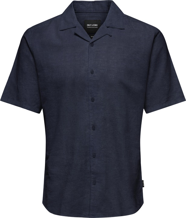Only & Sons Slim Fit Resort Kragen Hemd Hemd