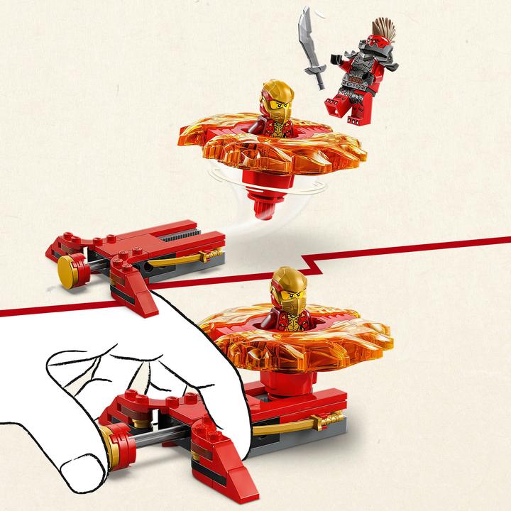 Produktbild LEGO Kais Drachen-Spinjitzu-Spinner (71823, LEGO Ninjago)