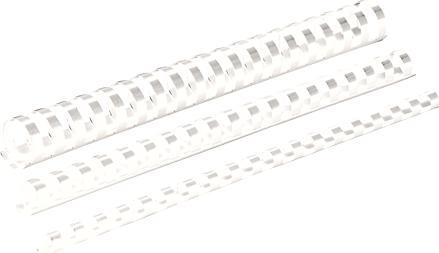 Produktbild Fellowes Plastikbinderücken A4 100 Stk. - 10 mm, weiss