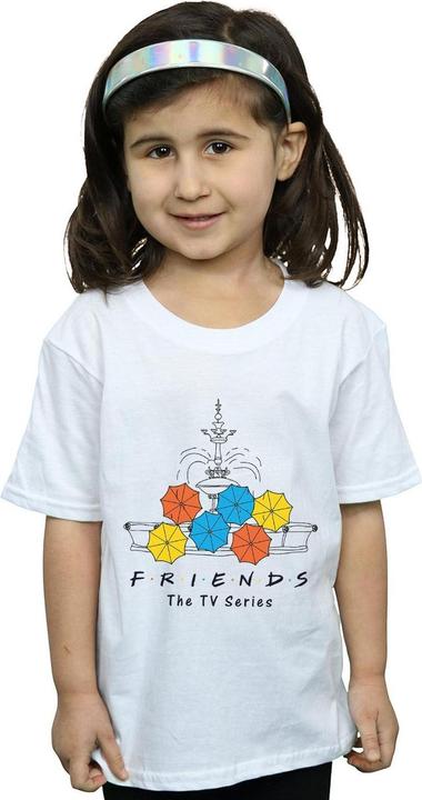 Immagine prodotto Friends Fountain And Umbrellas Maglietta Ragazze (116)
