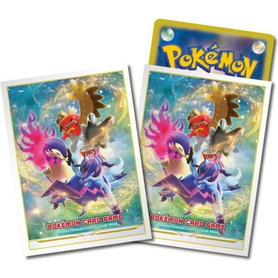 Tinisu Pokemon TCG Karten 64 HÃ¼llen Silvarro Tornupto Admurai Sleeves