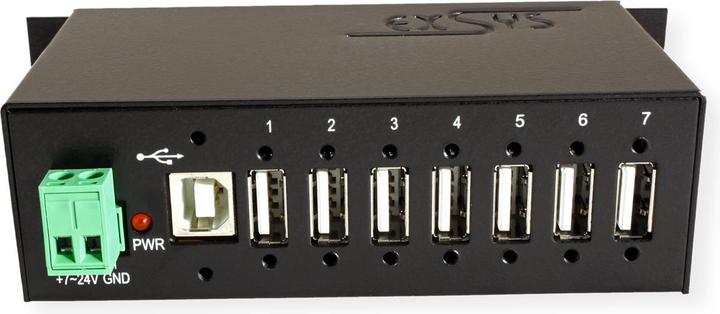 Actual product image Exsys Ex-1177hmv (USB-B, 7 ports)