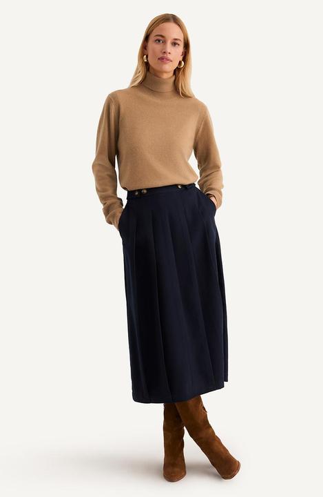 Produktbild Anne Weyburn Feinstrickpullover aus Kaschmir mit Rollkragen (XL)