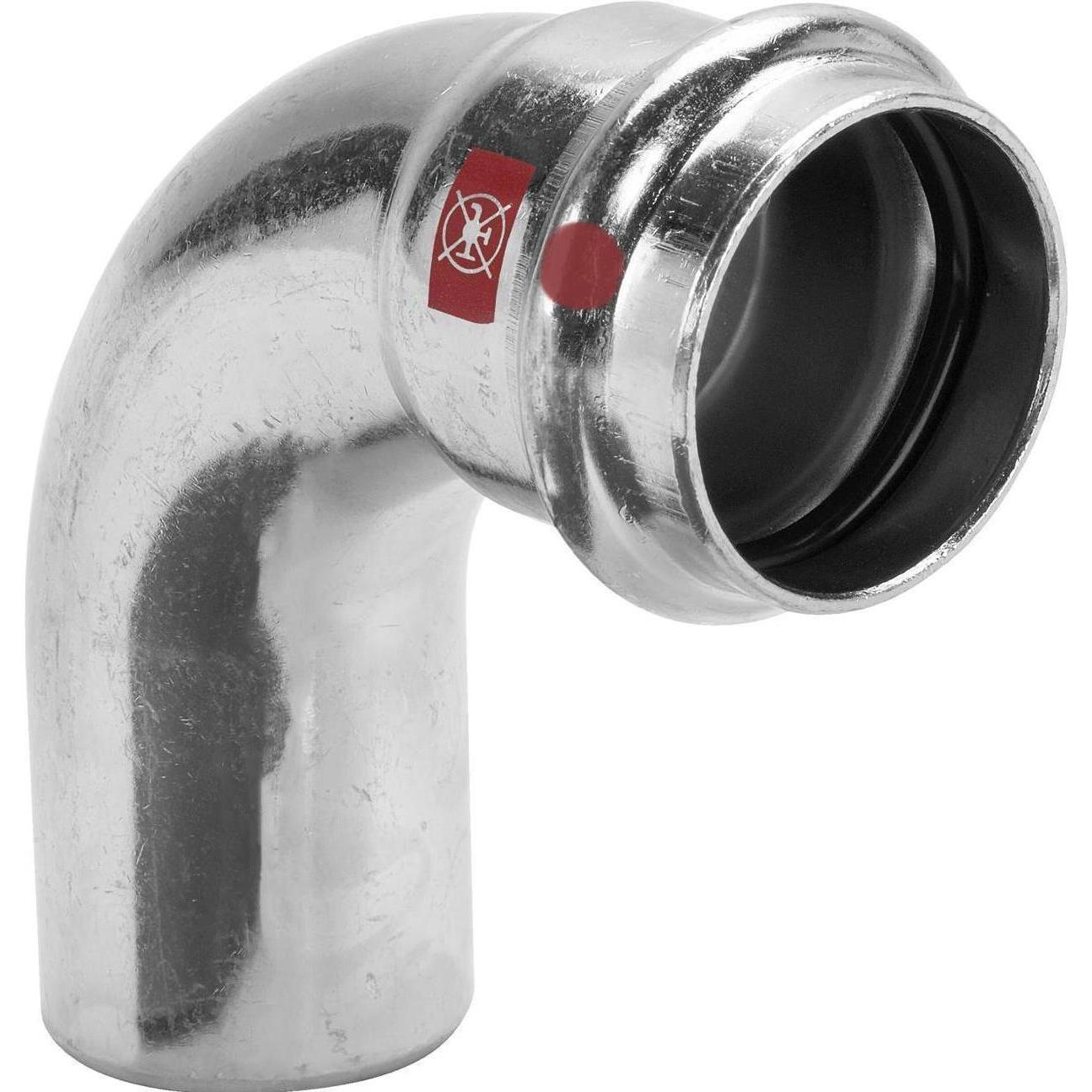 Viega, Rohrverbindungstechnik, 1116.1 – Kurve 90 Grad Prestabo 1116.1 Durchmesser 54 mm Stahl