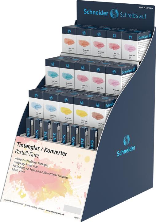 Schneider Toonbankdisplay 23ST inktpotten/converters