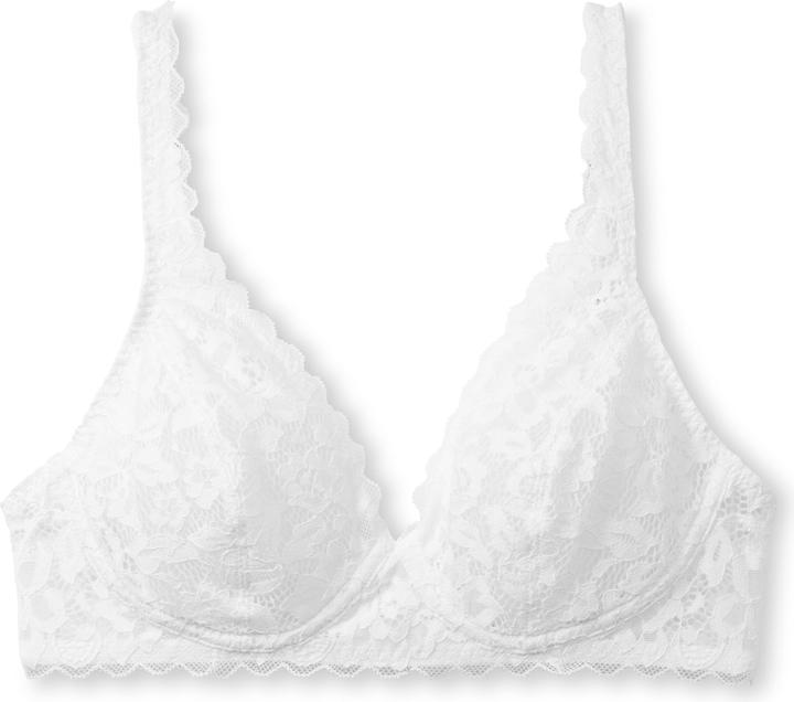 Actual product image Calida BH "Natural Comfort Lace" weiss (Single pack, 80 A)