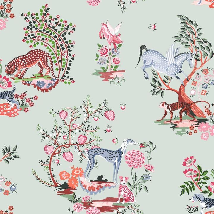 Produktbild Cath Kidston Tapete Kingdom Farbe (53 x 1000 cm)