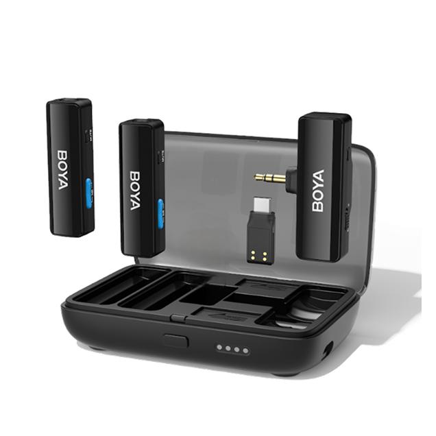 Boya BOYALINK 2 C2 2.4G Dual-Channel All-in-one Wireless Microphone (BOYALINK 2 C2)