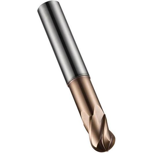 Dormer, Fräser, Radiusfräser S534 Nenn-Ø 10 mm Einsatzlänge 32 mm HM TiSiN Schneidenanzahl 4