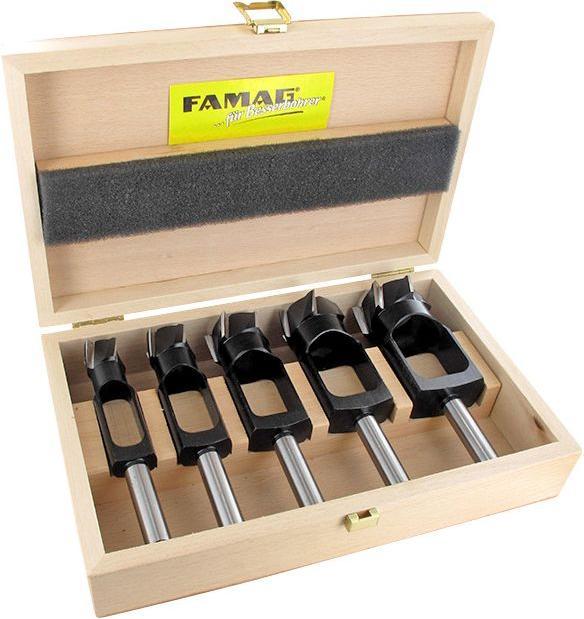 Actual product image Famag Disc cutter set-5pcs. (15 mm, 20 mm, 25 mm, 30 mm, 35 mm)