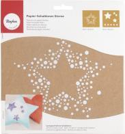 Produktbild Rayher Papier-Schablone Sterne