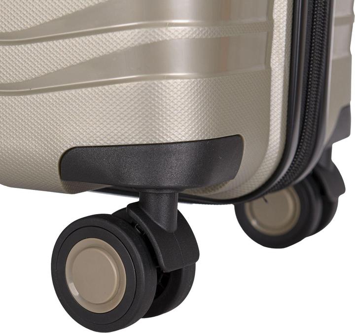 Produktbild Stratic Bright+ 4 Rollen Trolley M 66 cm mit Dehnfalte (73 l)