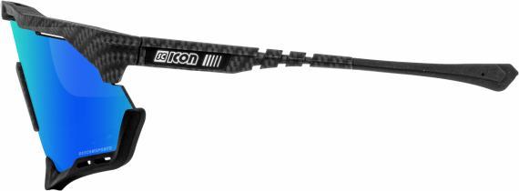 Actual product image Scicon Aeroshade XL SCNPP carbon matt (Multimirror Blue)