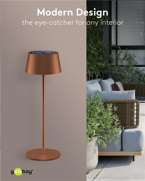 Image du produit Goobay Lampe de bureau LED sans fil (150 lm)