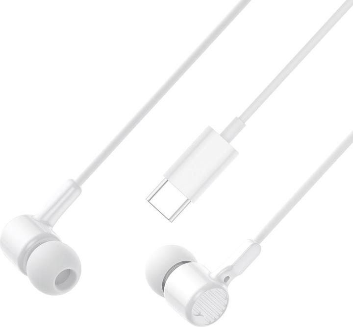 Actual product image xO wired earphones EP81 USB-C white (Cable)