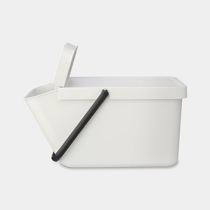 Actual product image Brabantia Sort & Go 20 l recycling bin, light grey (20 l)