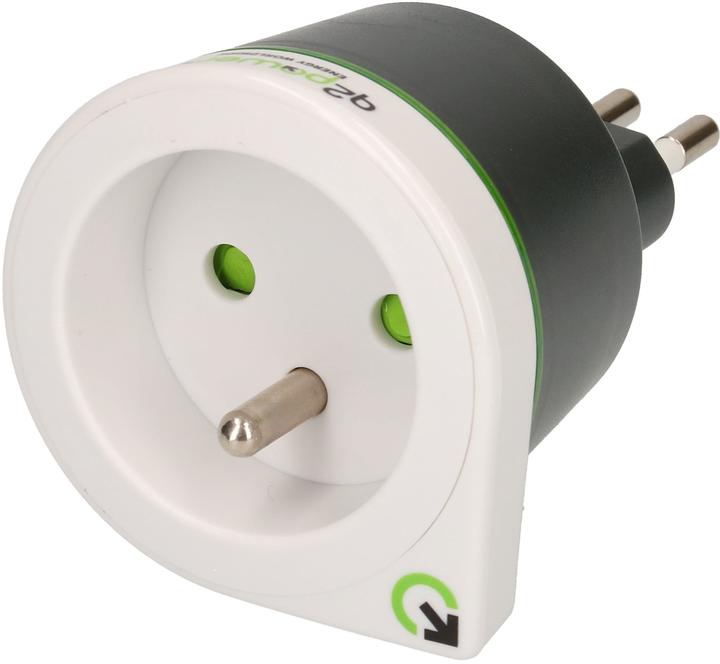 Image du produit Q2 Power Adaptateur de voyage France vers Italie