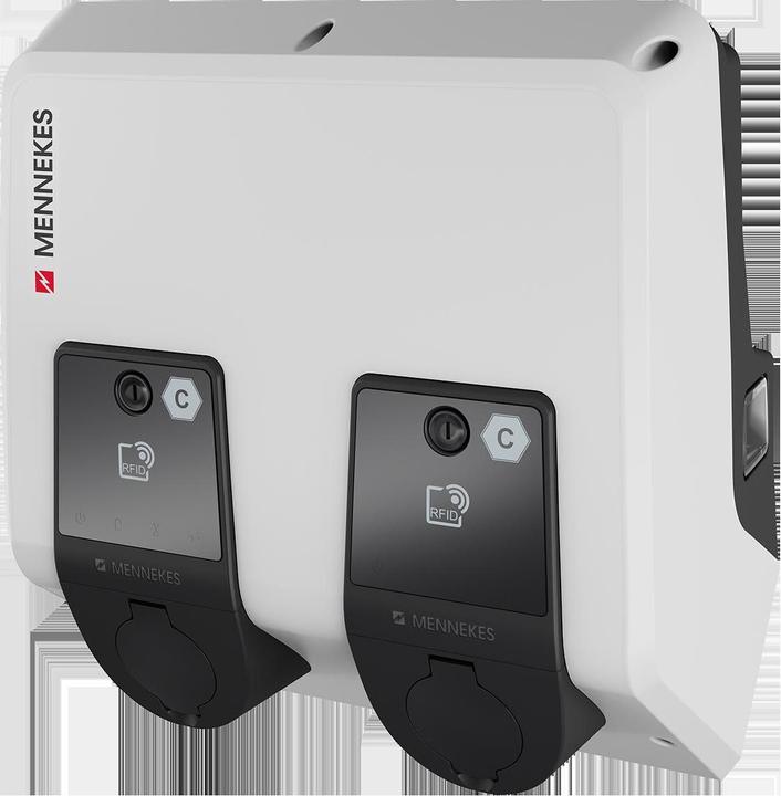 Produktbild Mennekes Amtron Professional Twincharge (Typ 2, 22 kW, Fest verdrahtet)