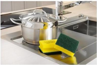 Actual product image Scotch-Brite Pot cleaner Colour: yellow/green (3 pcs.)