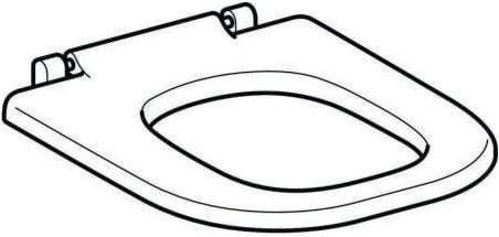 Immagine prodotto Geberit Anello per sedile WC RENOVA COMFORT senza barriere, antibatterico bianco
