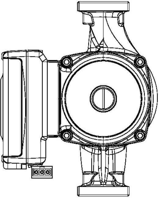 Actual product image Oventrop OV High-efficiency pump Grundfos UPML 25-105 180 PWM-C (Flow pump)