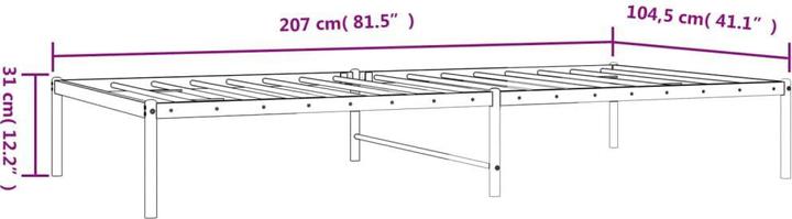 Produktbild VidaXL Ruddie (100 x 200 cm)