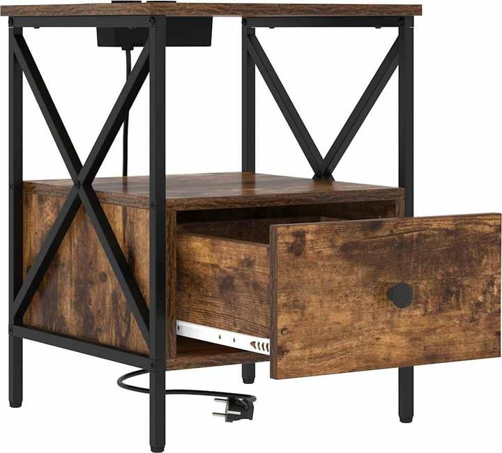 Produktbild vidaXL Nachttischmöbel (40.50 x 41.50 x 55 cm)