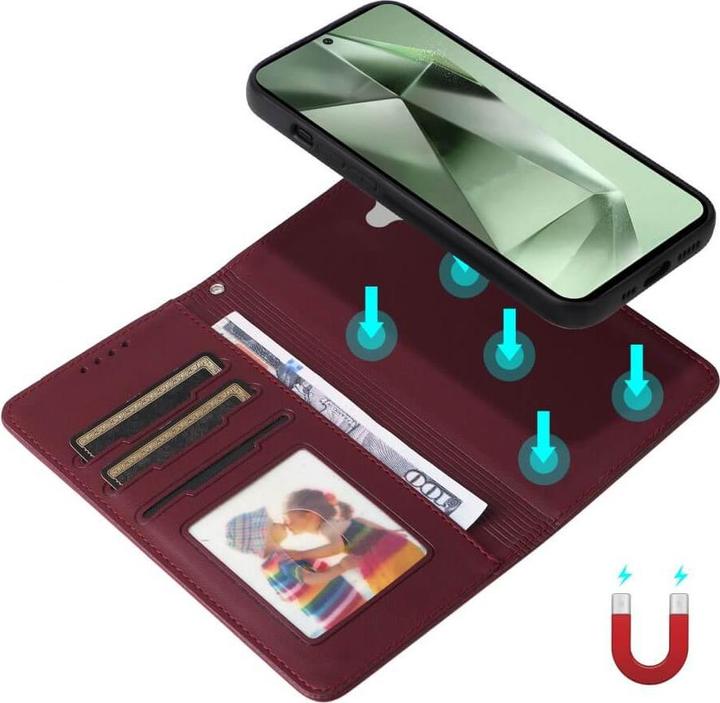 Produktbild Cover-Discount Galaxy S24 FE - Teilbare Brieftasche 2-in-1 Handyhülle (Samsung Galaxy S24 FE)