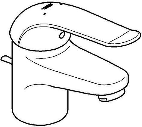 Produktbild Grohe EH-WTbatt EUROECO SPECIAL 1/2Zoll Zugstangen-Ablaufgarnitur chrom