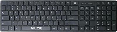 Actual product image Nilox KT40W Wireless Keyboard, Black (English-international, Wireless)