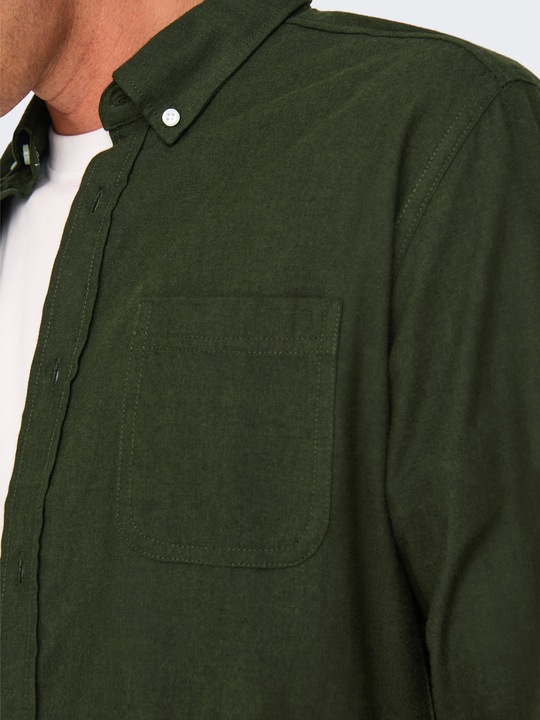 Immagine prodotto Only & Sons Vestibilità regolare camicia colletto camicia camicia camicia (XL)