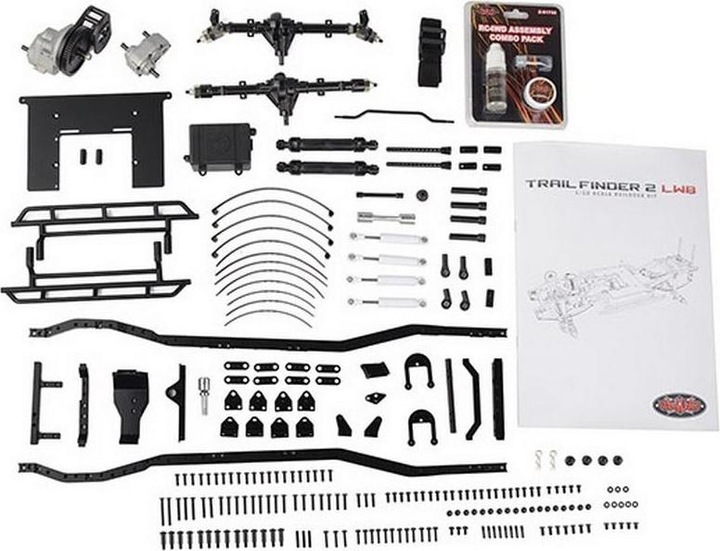 Produktbild Rc4Wd Scale Crawler Trail Finder 2 LWB Chassis Bausatz, 1:10 (Kit)