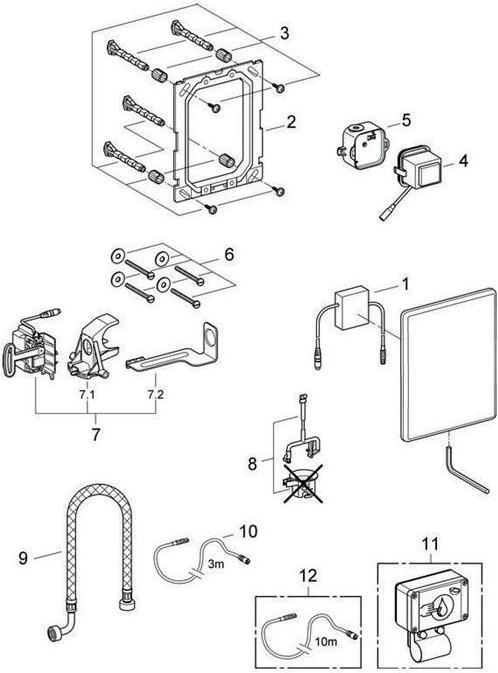Immagine prodotto Grohe Elettronica radio Modulo ricevitore radio WC 868,4 MHz Tr ES