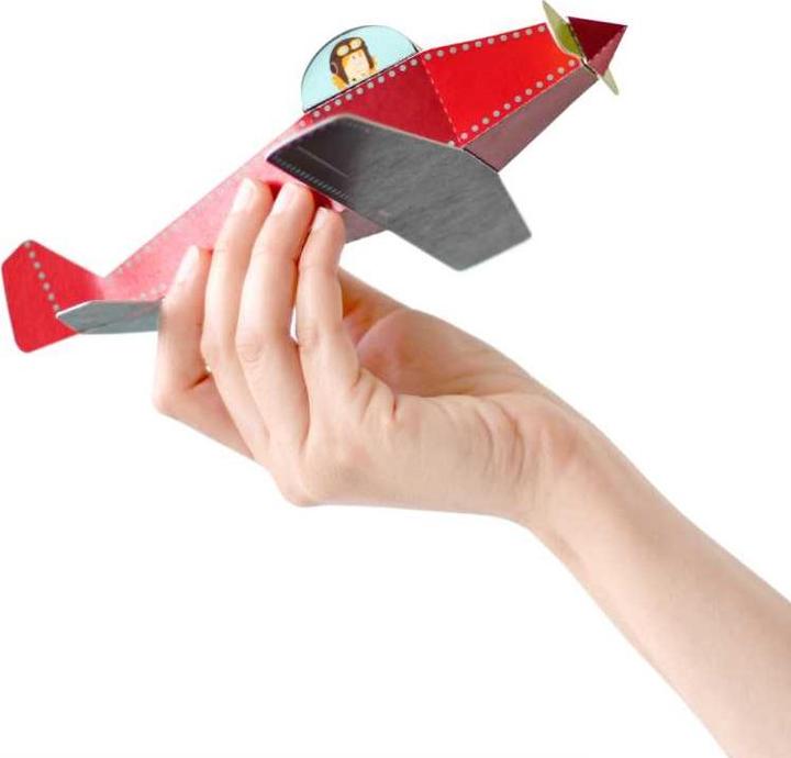 Image du produit Pukaca Jouets en papier. Avion (Allemand)