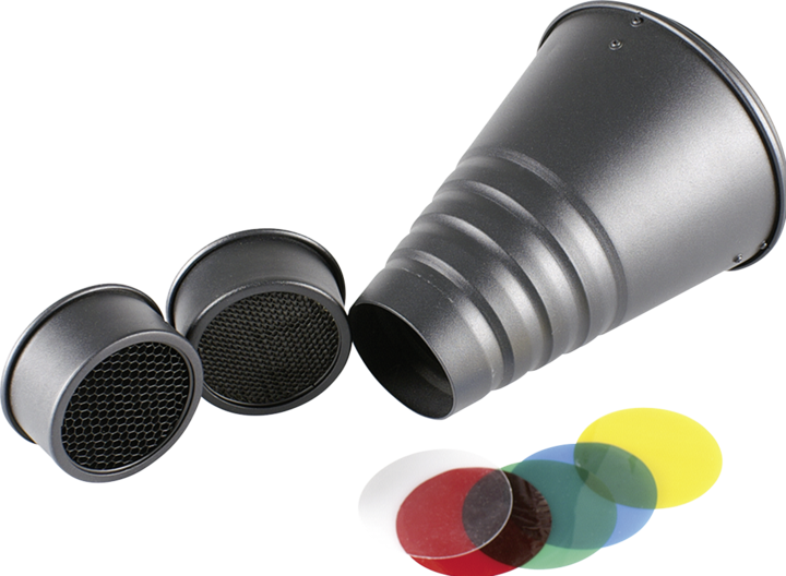 Actual product image Walimex Spot attachment set with universal connection