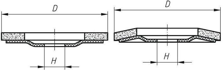 Produktbild Polierteller P6PT Ø 125 mm Bohrungs-Ø 22,23 mm P 150 medium weiss (P 150 medium)