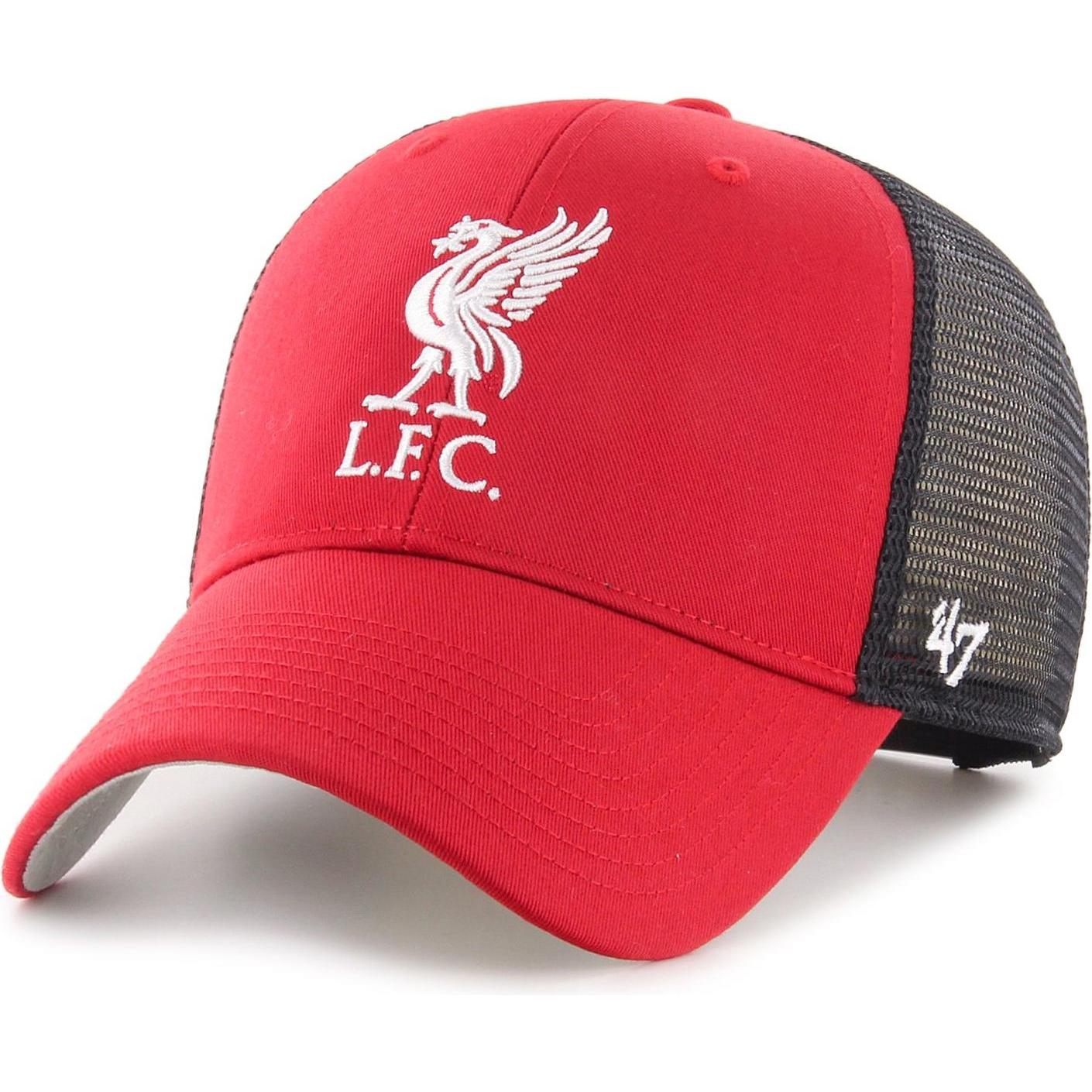 47 Brand, Herren, Cap, Trucker Branson FC Liverpool, Rot, (One Size)