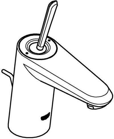 Actual product image Grohe EH-WTbatt EURODISC JOY 1/2inch, S-Size chrome