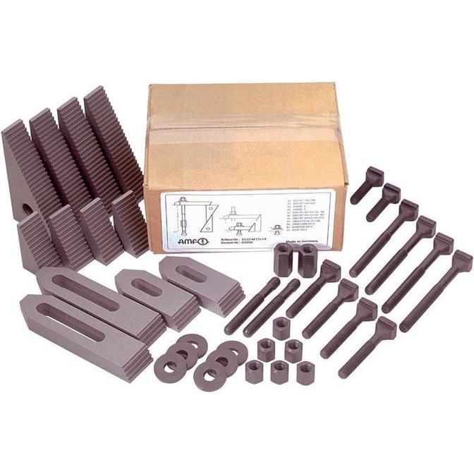 Amf, Schraubstock + Zwinge, Spannwerkzeugsortiment Nr. 6532 M12 x 14 mm 38 teilig (14 mm)