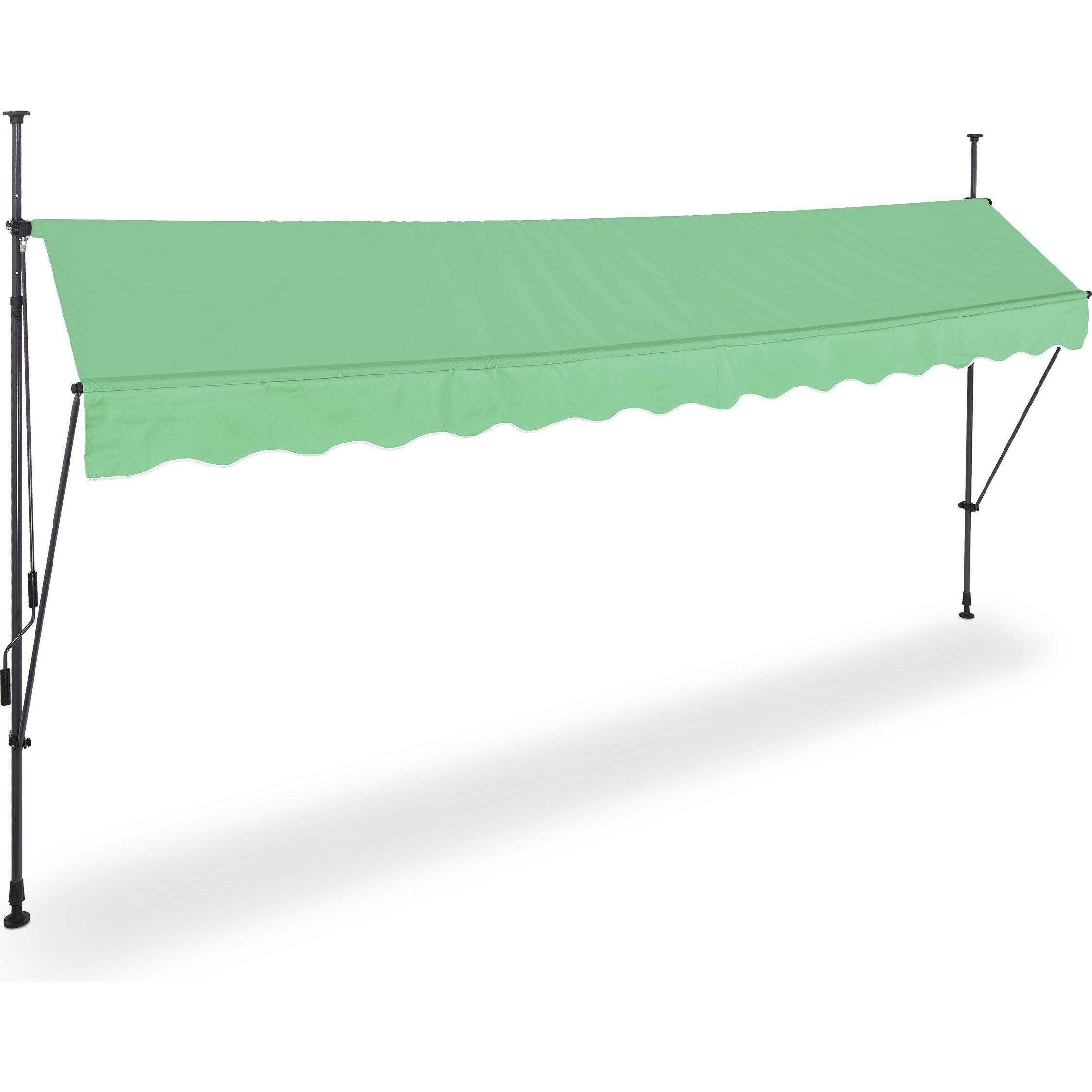 Relaxdays, Markise, Klemmmarkise (1.20 m)
